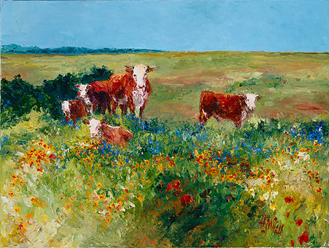 Cattle - Franc Lee Art, LLC