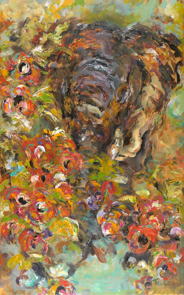 Elephant In Holi