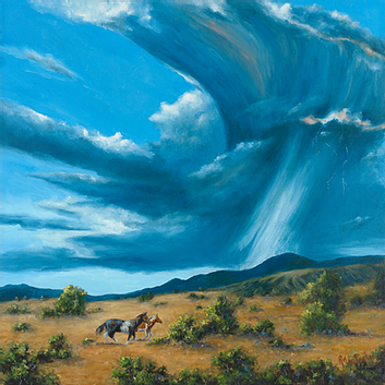 Distant Storms - Franc Lee Art, LLC